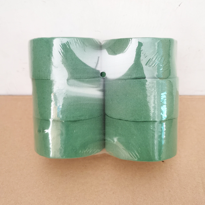 Floral Foam Oasis - 6PCS Green Floral Foam Round Floral