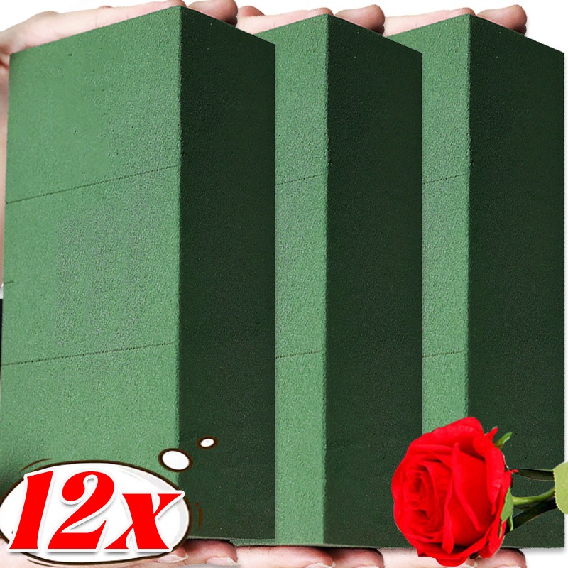 Floral Foam Oasis - 1/12Pcs Foam Blocks for Fresh Flowers