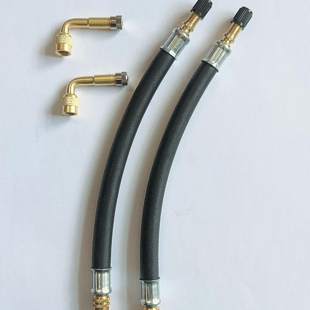 Tire Inflator Hose Extension T - Stem Extender Tube recension och pris