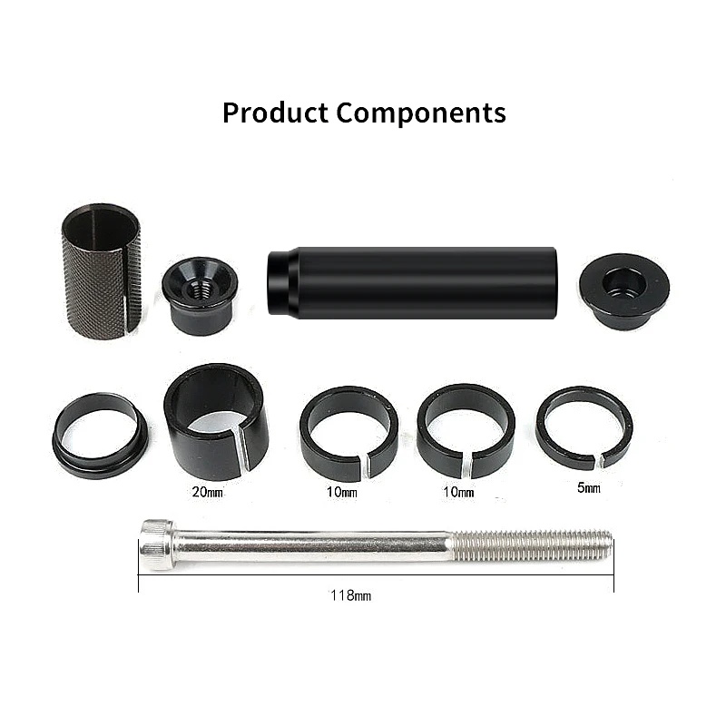 Bicycle Fork Steerer Tube Exte - Stem Extender Tube recension och pris