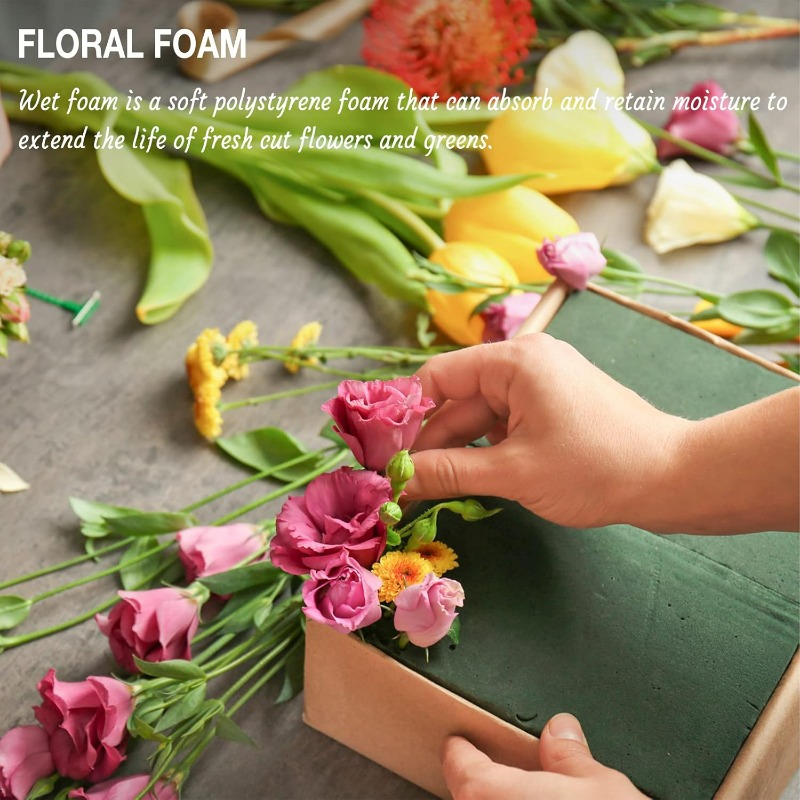 Green Floral Foam Block DIY Fl - Floral Foam Oasis recension och pris
