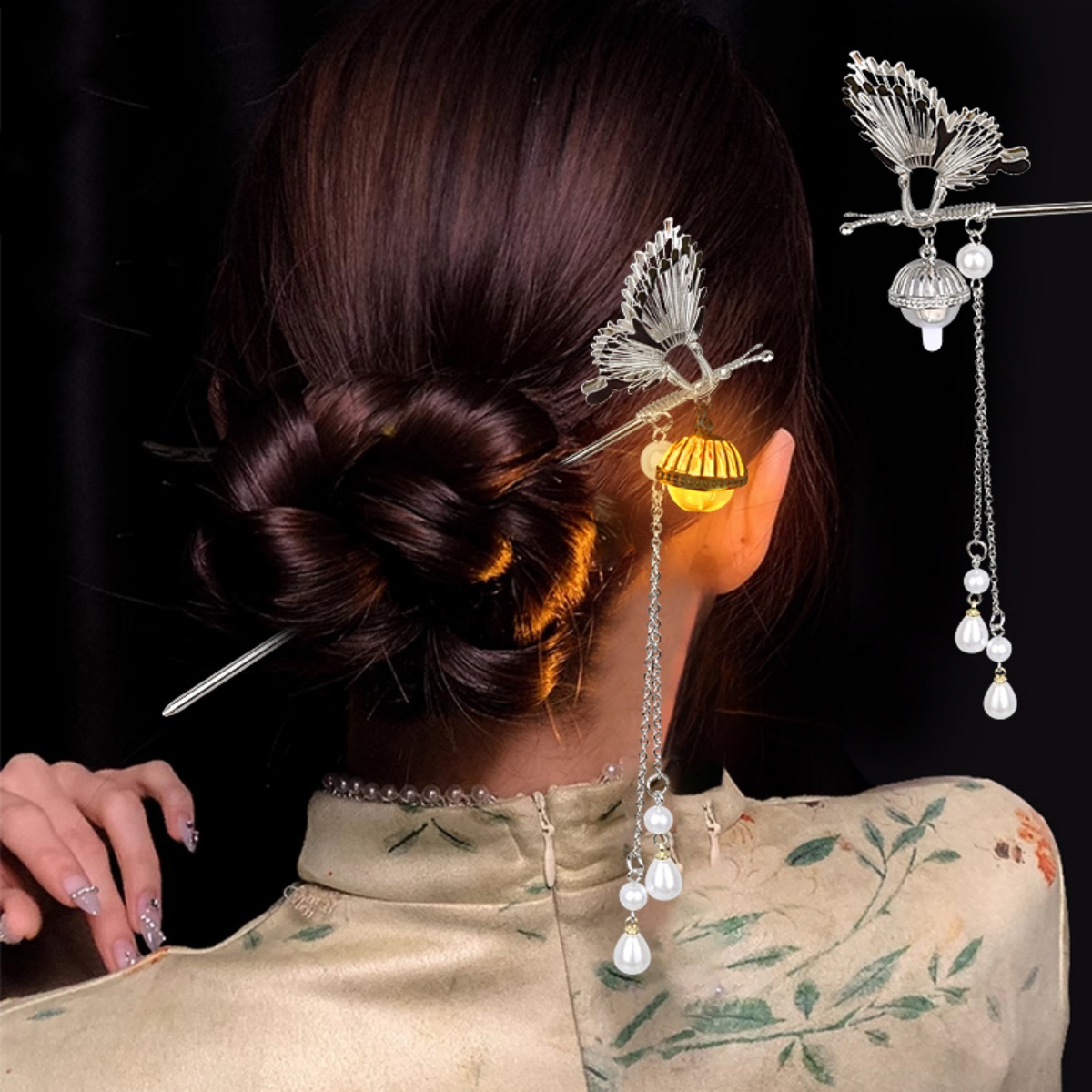 Luminous Flower Hairpin For Wo - Florist Supplies recension och pris