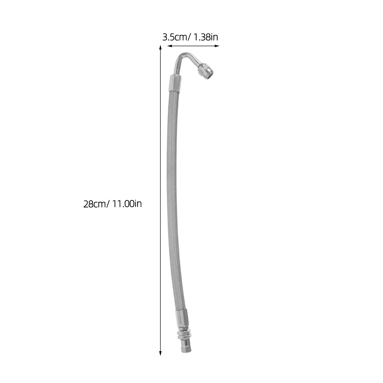 Premium Stainless Steel Tire V - Stem Extender Tube recension och pris